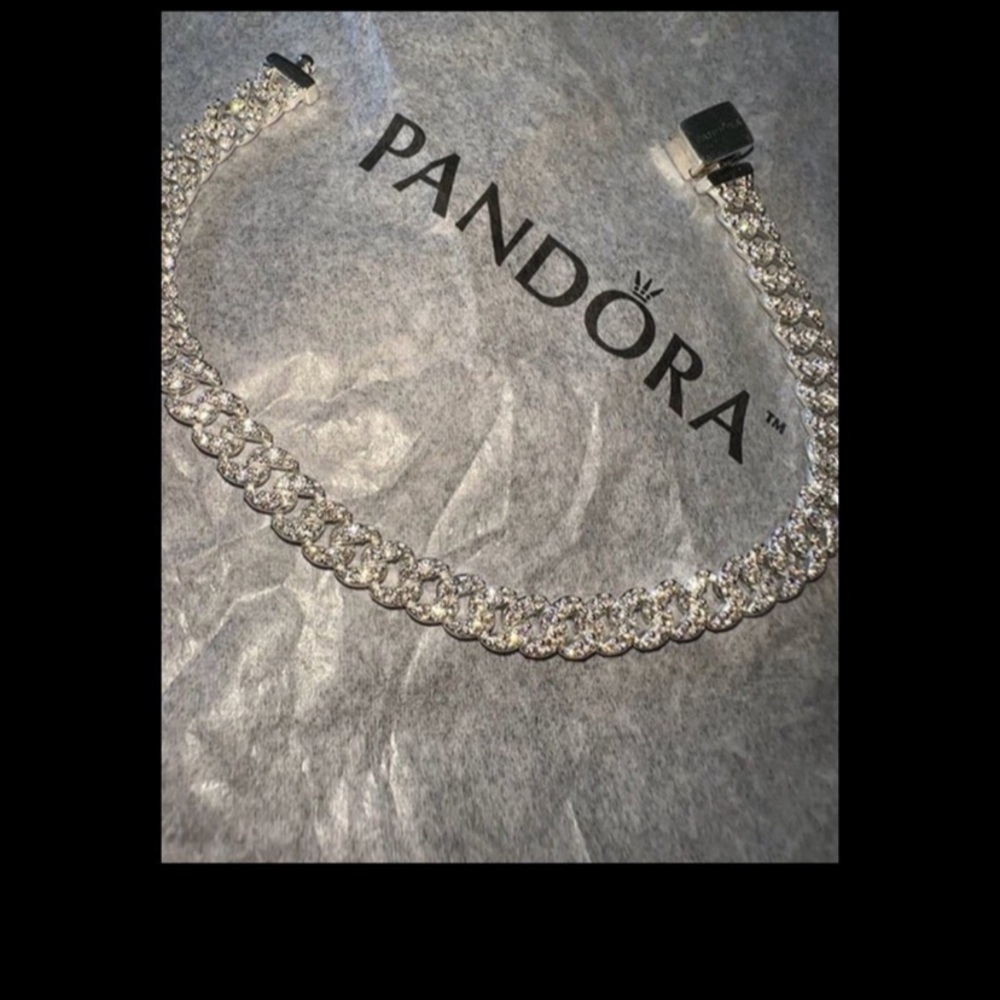 Pandora timeless pavé chain bracelet